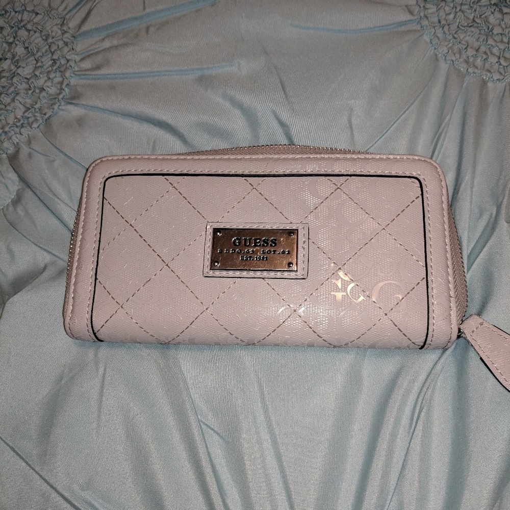 Grey Guess Wallet